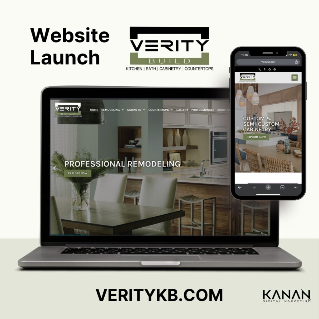 Verity Site Launch Graphic