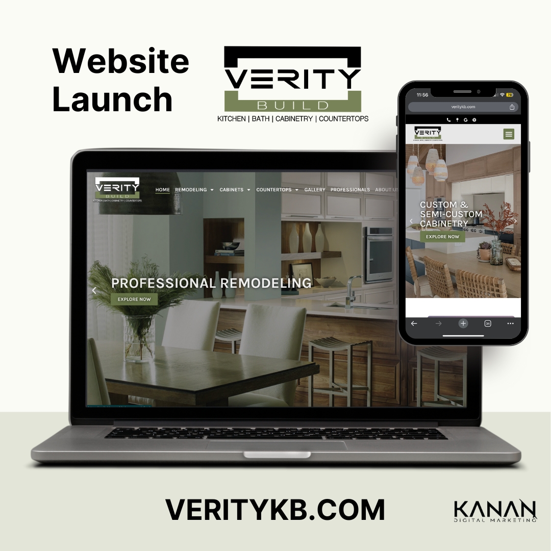 Verity Site Launch Graphic